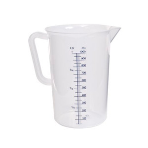 TRENTON POLYPROPYLENE MEASURE JUG 1L (Carton of 6)