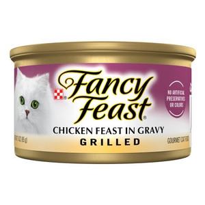 PURINA FANCY FEAST GRILLED CHICKEN CAT FOOD 85GM (Carton of 24)