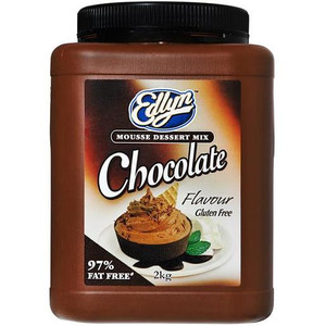 EDLYN CHOCOLATE DESSERT MOUSSE MIX 2KG