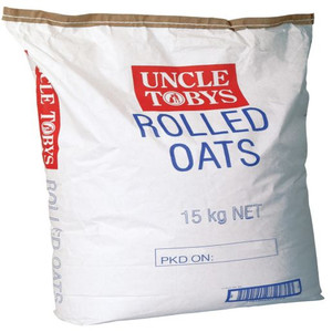 UNCLE TOBY ROLLED OATS 15KG