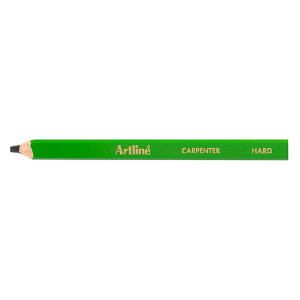 ARTLINE PROFESSIONAL CARPENTER PENCIL HARD GREEN BOX 50