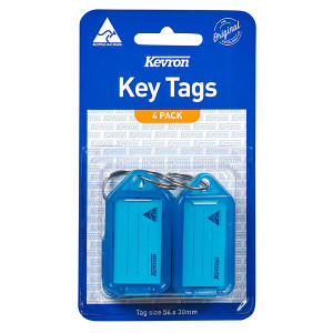 KEVRON ID5 KEYTAGS BLUE PACK 4