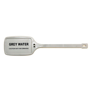 KEVRON ID12 CONTAINER IDENTIFICATION TAGS GREY WATER BAG 10
