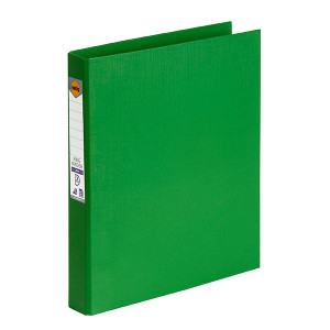 MARBIG RING BINDER A4 25MM 2D PE GREEN