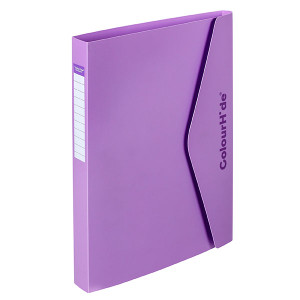 COLOURHIDE RING BINDER PP A4 25MM PURPLE