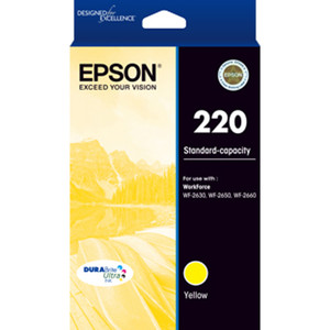Epson 220 DURABrite Ultra Ink Cartridge Yellow
