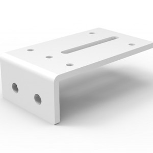 Rapidline SHUSH30+ Screen Back To Back Mounted Brackets White Set Of 2