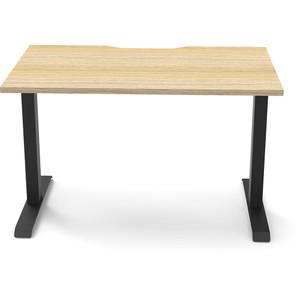 Rapidline Boost Static Single Sided Workstation 1200W x 750D x 730mmH Oak/Black