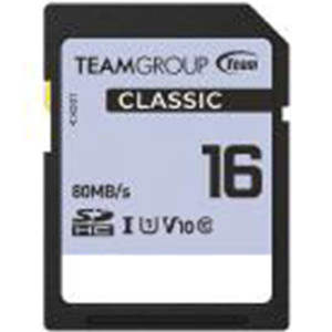 Team Group Classic SDHC Memory Card 16GB Black