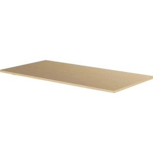 Sylex Rectangle With Scallop Table Top Only 1800W X 750D x 25mmH Snow Maple