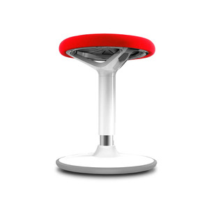 Sylex Fangle Adjustable Stool 600-710mmH Red