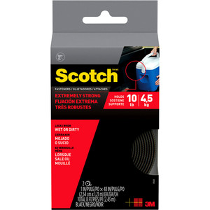 Scotch RF6741 Extreme Fasteners 25.4mm x 1.21m Black