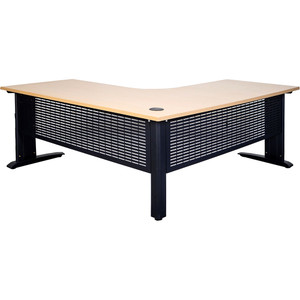 Summit Corner Workstation 1800W x 1800D x 750mmH Beech / Black