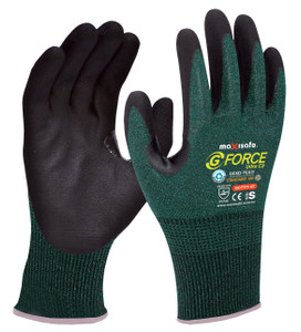 G-Force Ultra Cut C Resistant Thin Nitrile Coated Glove, 2XL Pair