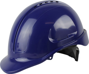 Maxisafe Vented Hard Hat - Ratchet Harness - Blue