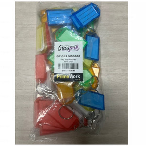 Gusspak Key Tags Assorted Pack of 50