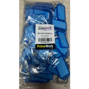 Gusspak Key Tags Blue Pack of 50