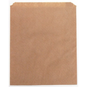 Paper Bag No 1 Long Greaseproof Lined Wrapped Bag Strung Brown 170 X 140mm Pk500