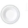 190mm Heavy Duty Bowl With Silver Rim Pk10