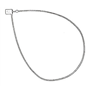 NYLON FASTENER LOOPS 125MM - BAG OF 500