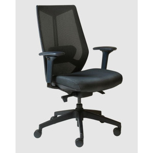 ARCO MESH BACK OPERATOR CHAIR -135KG WEIGHT RATING
