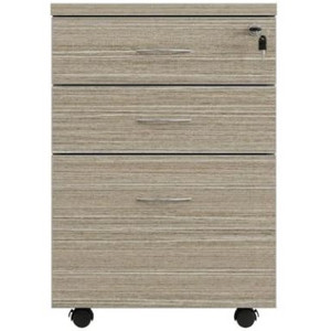 FOI MOBILE PEDESTAL 2 drawers & 1 file Tawny Line 465x476x680mm