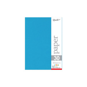 Quill Coloured Paper 80gsm A5 - Bright Assorted, Pack of 250 (95370)