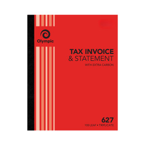 Olympic Carbon Triplicate Invoice Statement No.627 250 x 200mm 100 Leaf (142808)