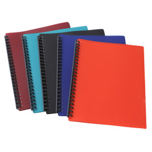 Olympic Display Book A4 20 Page Matte Assorted, Pack of 20 (198177)