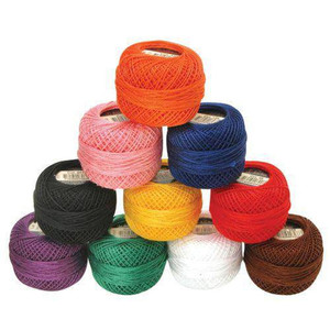 Perle #8 Coloured Cotton Thin Pack of 10
