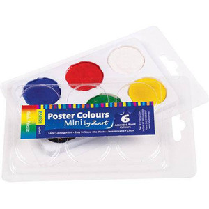 Poster Colours Paint Mini Palettes by Zart - Assorted