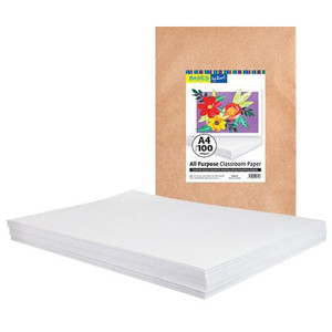 All-Purpose Classroom Paper by Zart A4 Pack of 100
