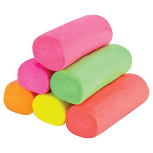 Claydough Tub of 6 - Neon