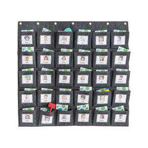 Parent Communication Pockets - 30 Grey