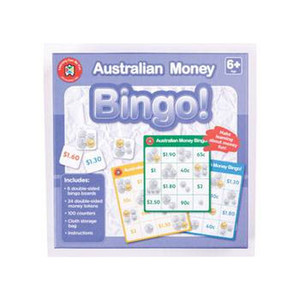 Australian Money Bingo