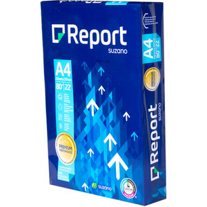 Report A4 Copy Paper 500 Sheet Ream 161 CIE 80gsm FSC Certified - Carton of 5 Reams