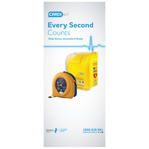 Pullup Banner - 500P w/ Yellow Cabinet