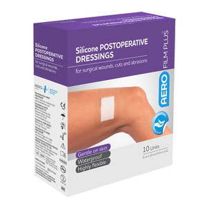AEROFILM PLUS Sensitive Silicone Postoperative Dressing 9 x 10cm, Each