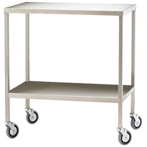 Large Stainless Steel Trolley 110 x 50 x 90.5cm
