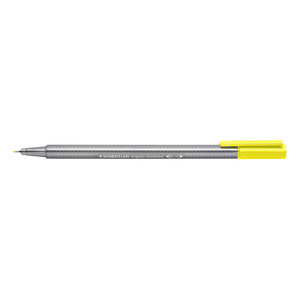 Staedtler 334 Triplus Fineliner - Light Yellow, Each