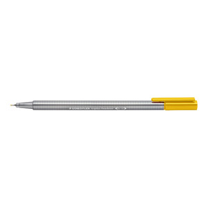 Staedtler 334 Triplus Fineliner - Bright Yellow, Each