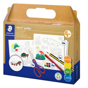 Staedtler 61 C3 Noris Jumbo Sticker Crafting Set
