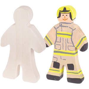 Wooden Person Large 15cm 10's