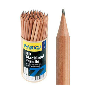 PENCILS BLACKLEAD 72'S HB