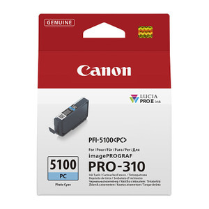 Canon PFI5100 Original Photo Cyan Ink Cartridge