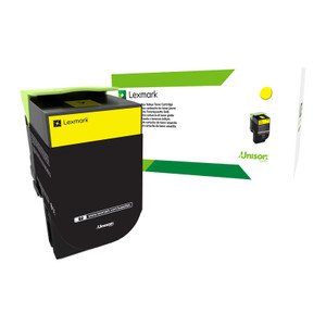 Lexmark 808High Yield High Yield Yellow Toner Cartridge
