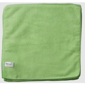 Provada Green Microfibre Cloths 40x40cm Pack of 10