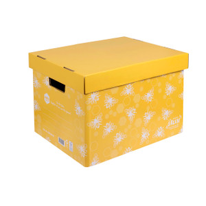 Marbig Enviro We Mean Green Archive Box Honeybee Yellow, Each