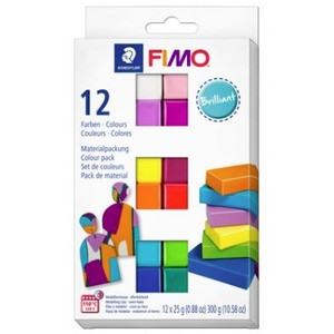 FIMO 8023 Colour Pack 'brilliant colours' Set