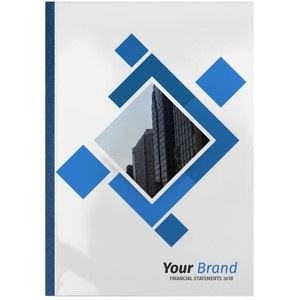 Crystal Flex Covers A4 D Blue 60 (80gsm), Box of 88